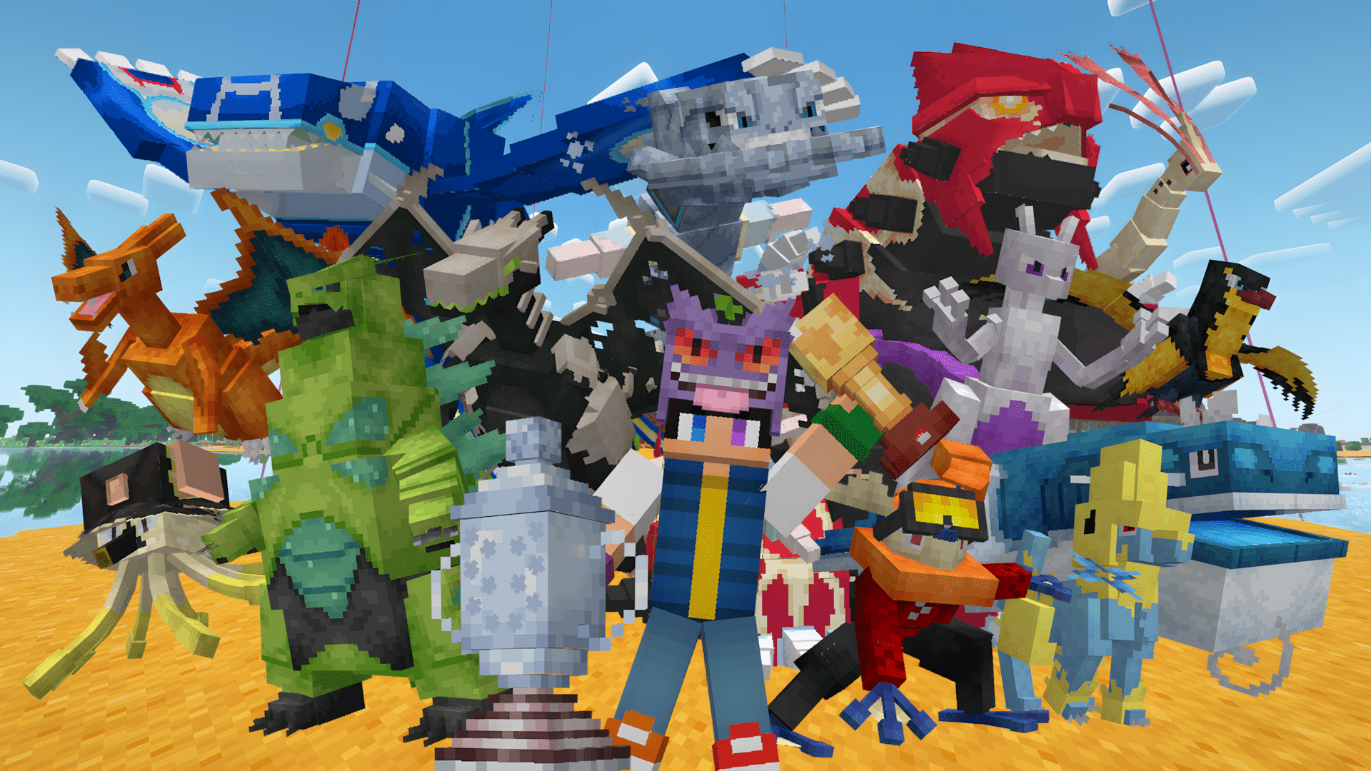 Screenshot modpacku Planeta Cobblemon (2/3)