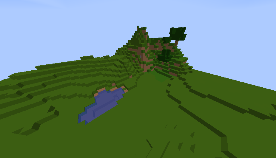 Overworld with this resource pack. №2