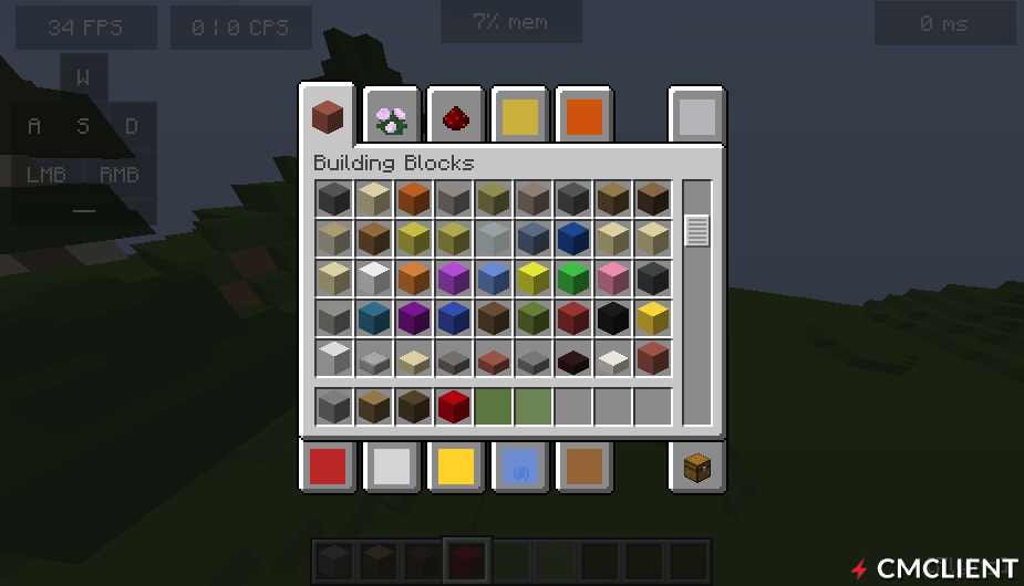 Inventory with this resource pack.