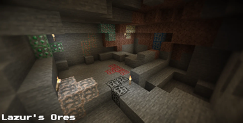 Display of the Appearance and Look of Stone Ores