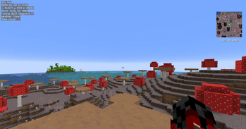 Normal gameplay w/32 chunks