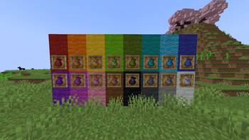 Coloured bags