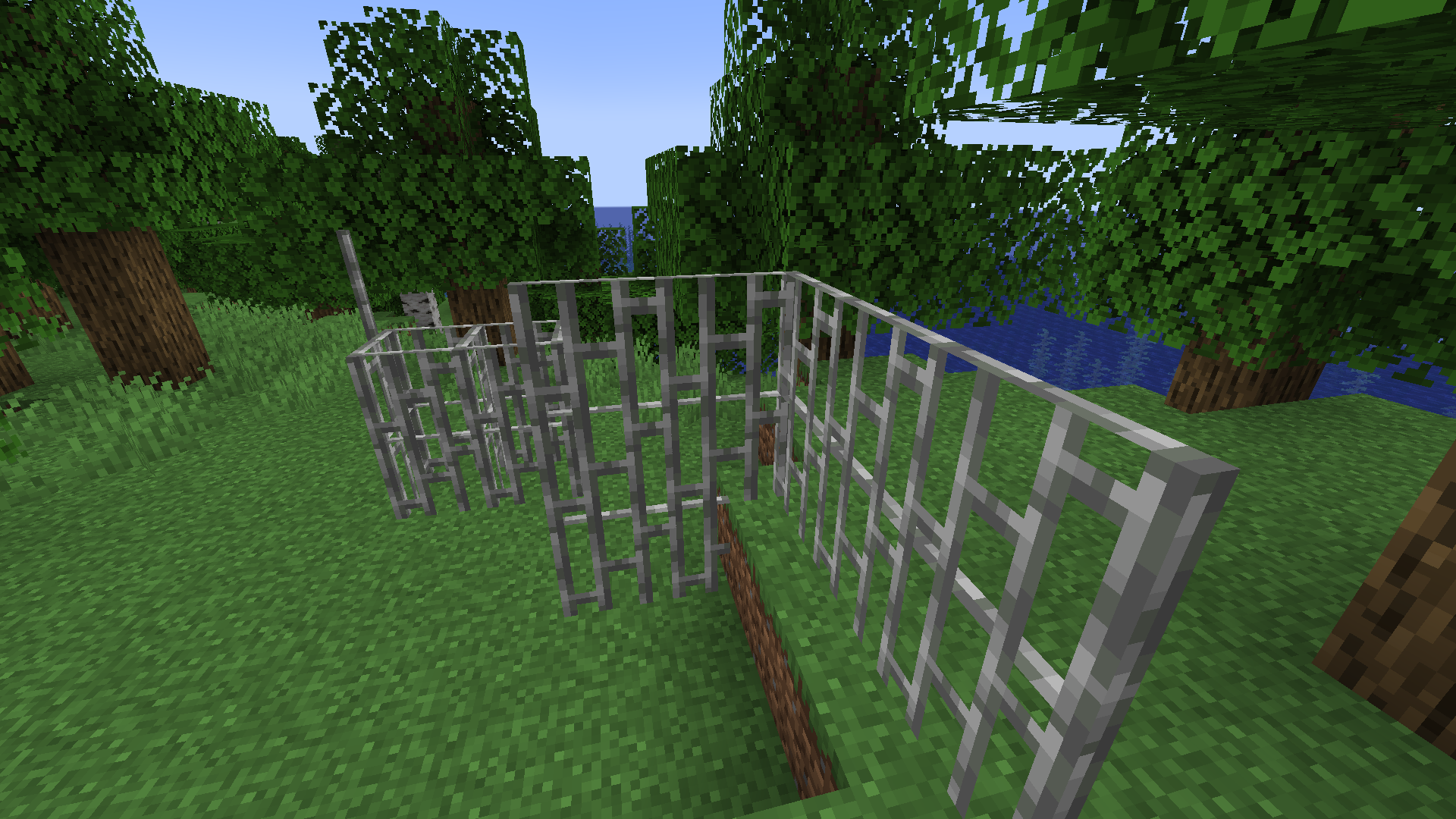 Showcase of Blocky Iron Bars