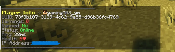 Player Information