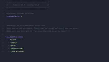 Configuration File