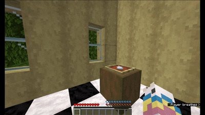 A GIF of a player standing still for a while then blinking