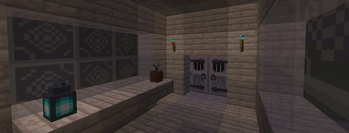 Pale Oak House with BlockTweaks on
