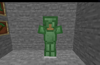 Emeralds Armor texture!