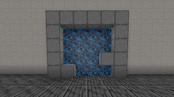 A forcefield constructed around blocks