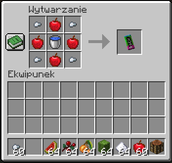 Crafting dla jabłkowego dzika