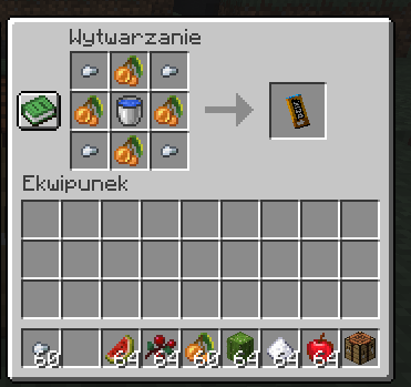 Crafting dla ananasowego dzika