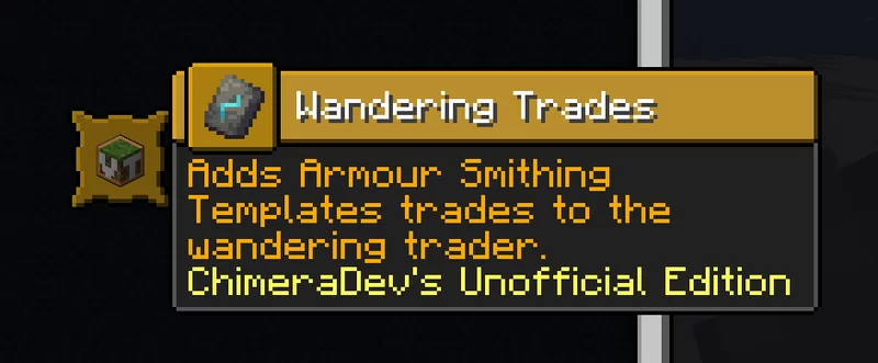 Wandering Trader Achievement