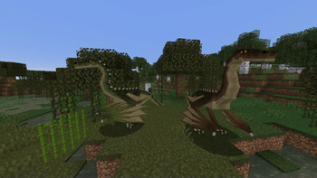 Two Swamp Wyverns