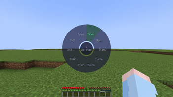 Activate mode selection