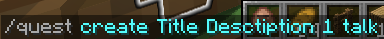 creating quest
