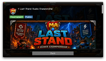 Server event page