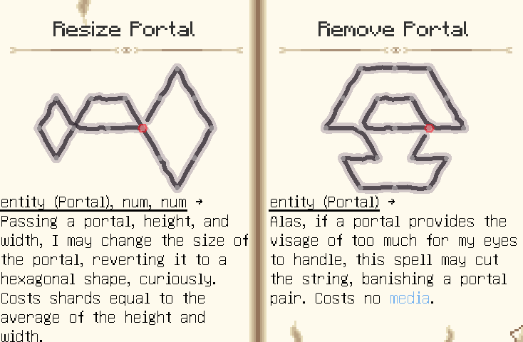 Resize Portal, and Remove Portal