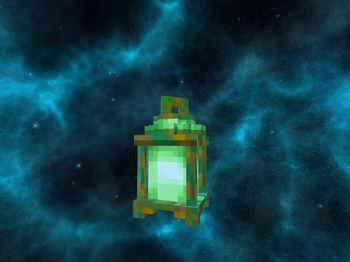 Weathered Copper Lantern