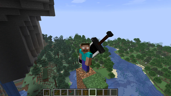 netherite sword left hand