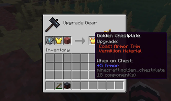 Vermillion Trim Recipe 2