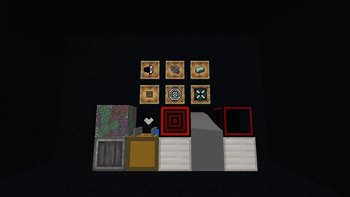 Main blocks and items