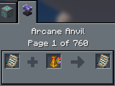 Arcane Anvil EMI Recipe