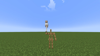 Mace in armor stand