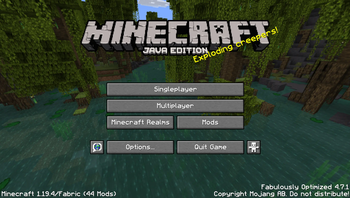 Main Menu