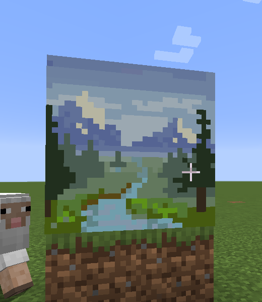 Bob Ross style painting
