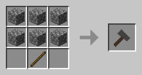 Stone hammer recipe