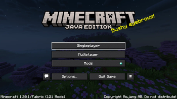 Main Menu