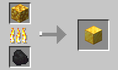Raw Gold Block Smelting
