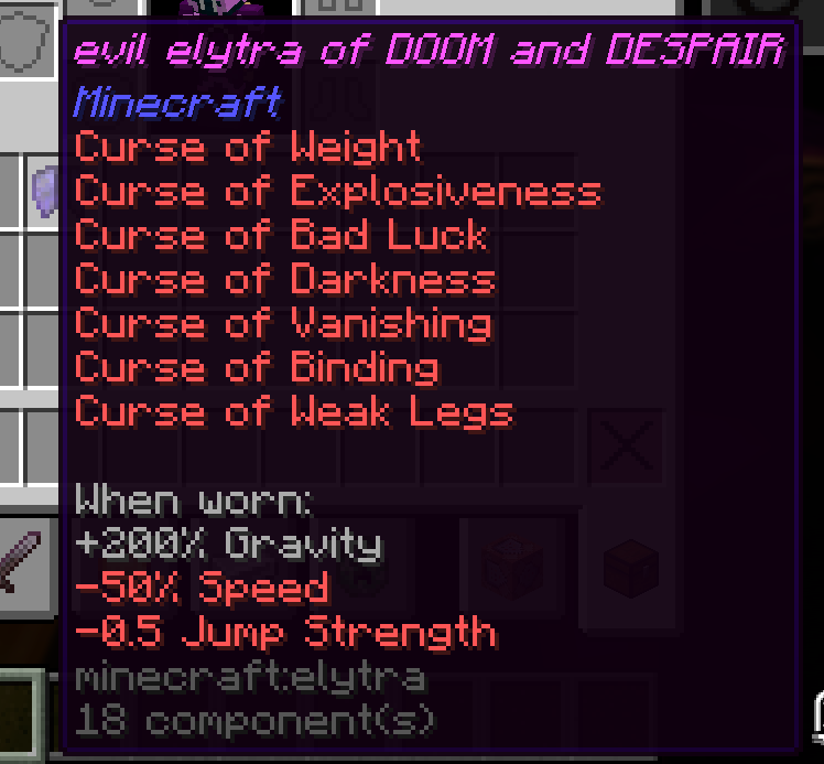 elytra with all the curses