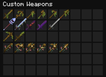 Custom Weapons