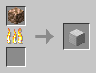 Smelting raw ore blocks
