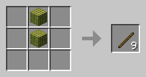 More efficent stick recipe from bamboo