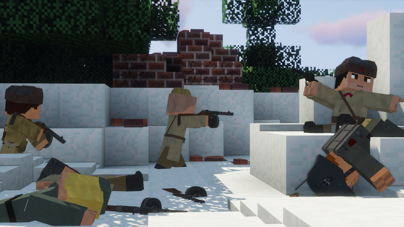 Screenshot modpacku Call to Battle WW2 (1/3)
