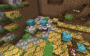 Oh The Biomes We've Gone Sakura leaf piles