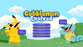 Fancy Menu of Cobblemon Evolved