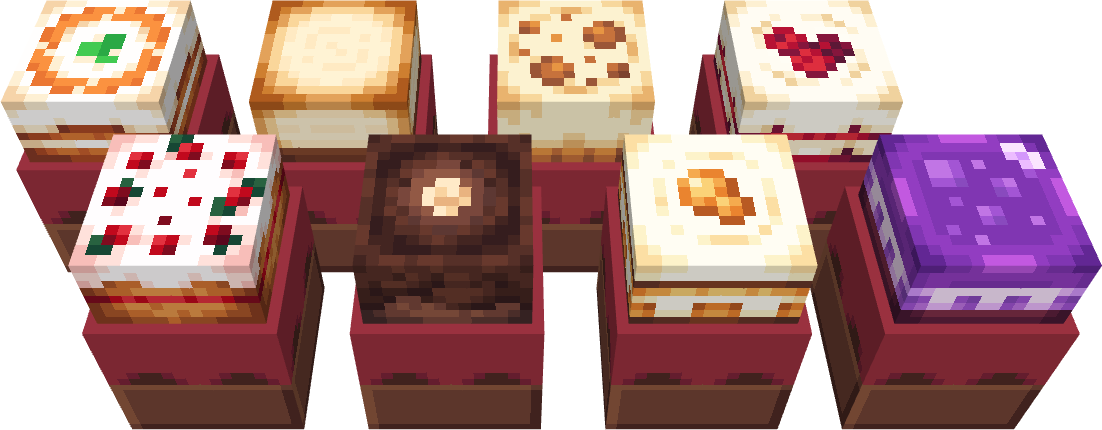 The cakes of Vanilla Cookbook