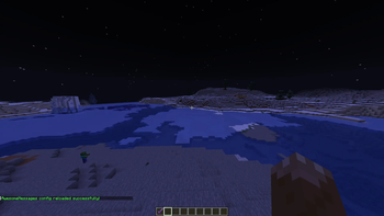 Plugin reloaded message
