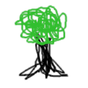 Simple tree harvester