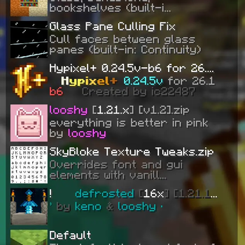 Resource Pack Priority