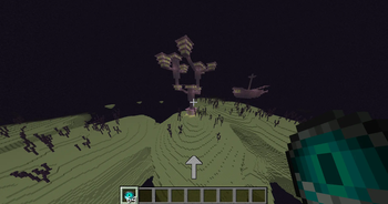 Structure compass in the end