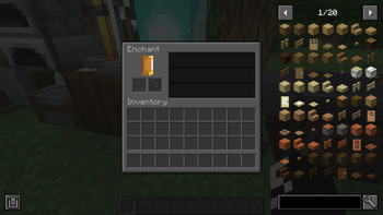 Enchantment Table Gui