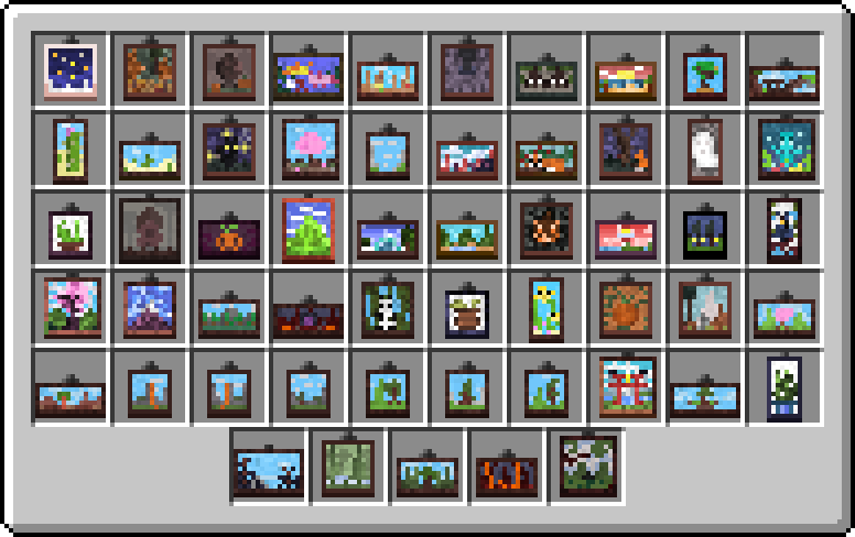 Macaw's Paintings Showcase