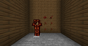 Blazing armor and tools