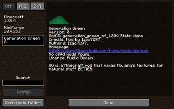 Info (Current)