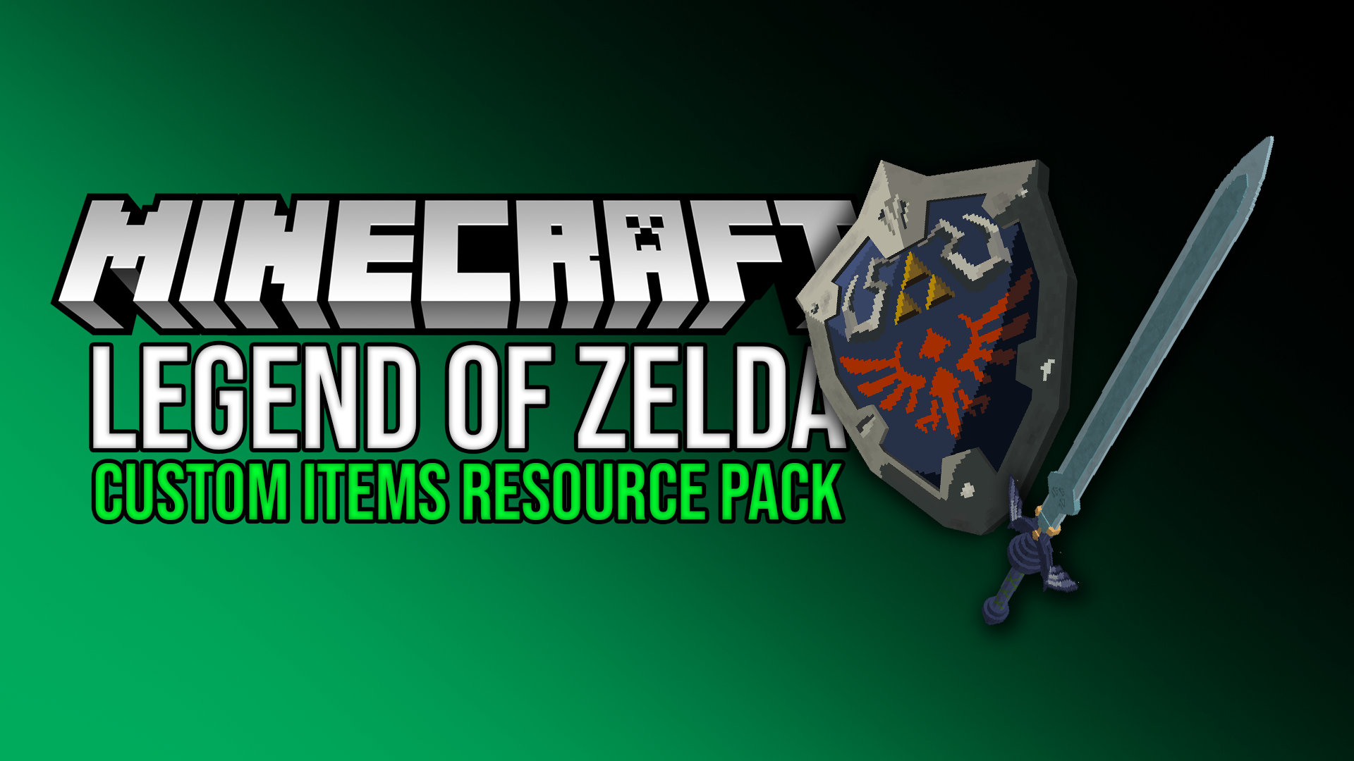 Legend of Zelda Custom Items - Minecraft Resource Pack