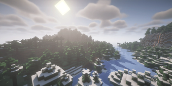 Taiga biomes (BSL Shaders)